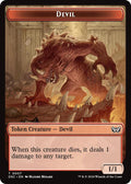 Devil // Scarecrow Double-Sided Token