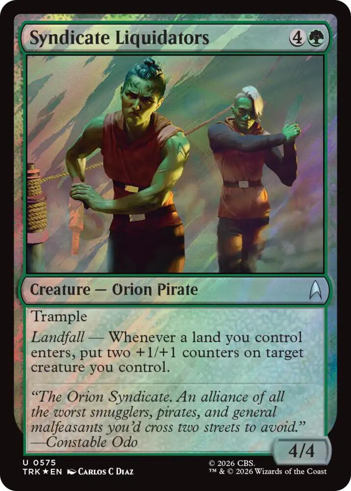 Syndicate Liquidators (Surge Foil) [Star Trek]