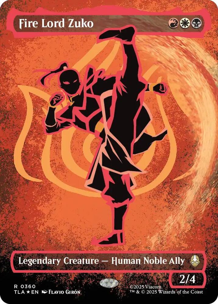 Fire Lord Zuko (Borderless Battle Pose)