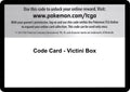 Code Card - Victini Box