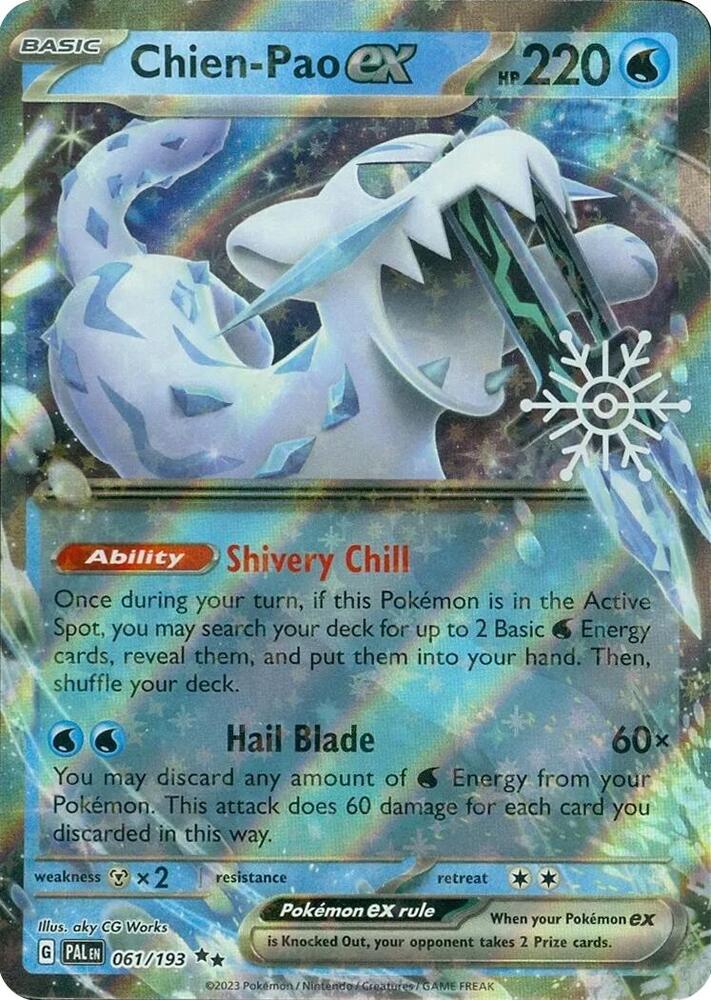 Chien-Pao ex - 061/193 (Holiday Calendar)