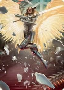 Archangel Elspeth Art Card