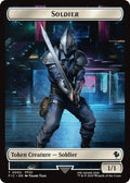 Soldier // Rebel Double-Sided Token