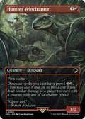 Hunting Velociraptor (Borderless) (Emblem)