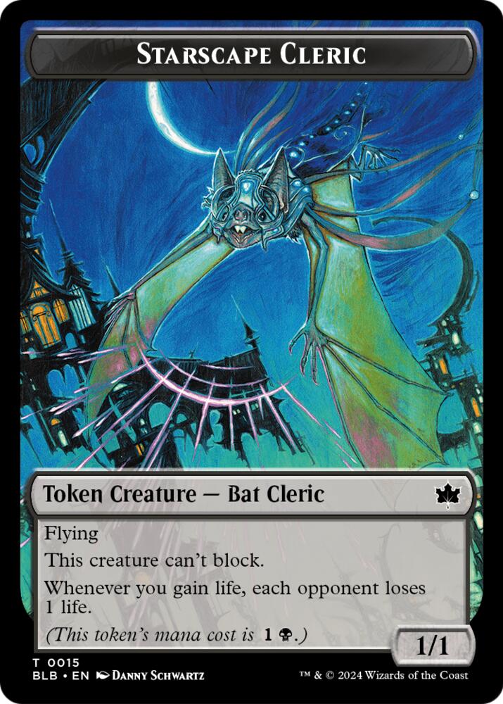 Starscape Cleric // Clue Double-Sided Token [Secrets of Strixhaven]