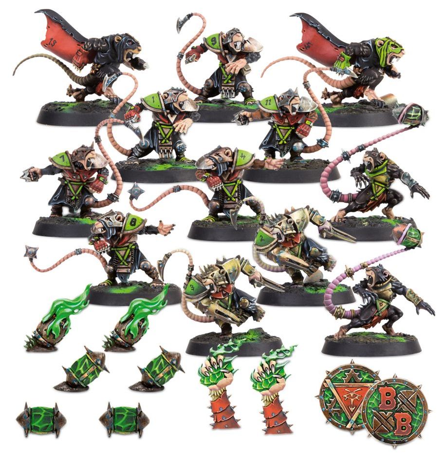 200-11 Skaven Blood Bowl Team Skavenblight Scramblers