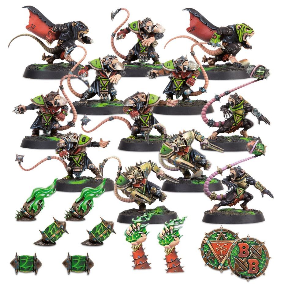 200-11 Skaven Blood Bowl Team – Skavenblight Scramblers