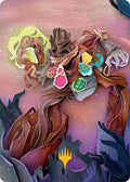 Painter's Servant Art Card (Gold-Stamped Planeswalker Symbol)