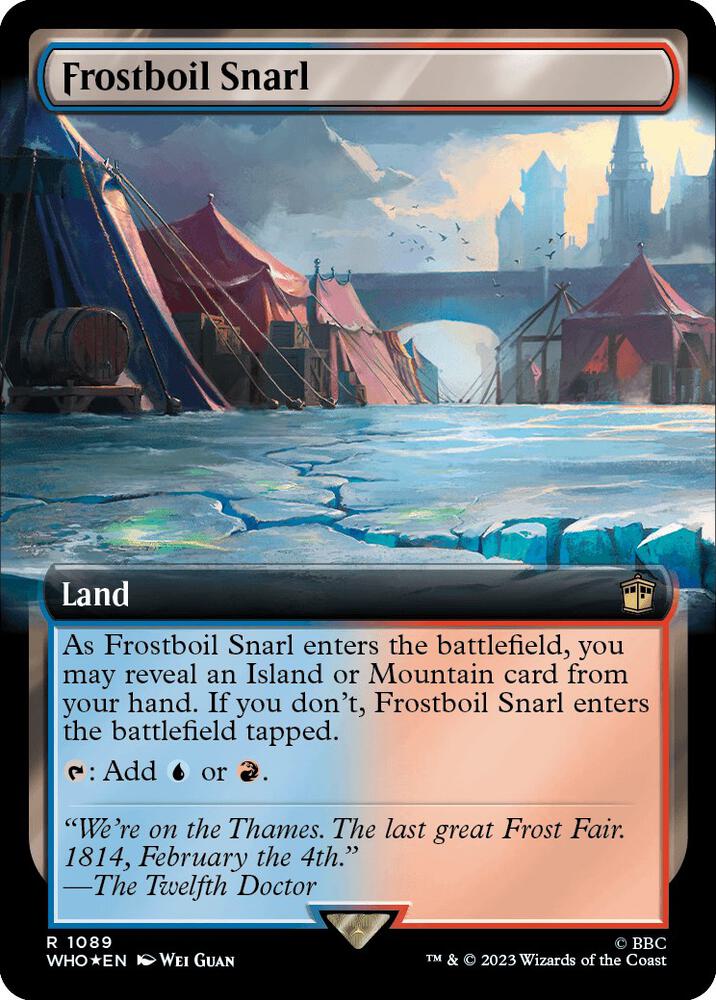 Frostboil Snarl (Extended Art) (Surge Foil)