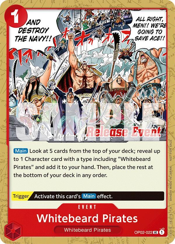 Whitebeard Pirates (ST15 - ST20 Release Event Pack)