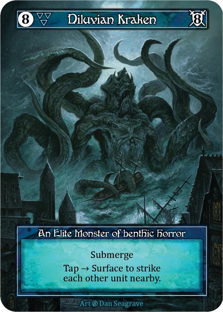 Diluvian Kraken (Foil)