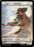 Soldier (0004) // Treasure (0019) Double-Sided Token