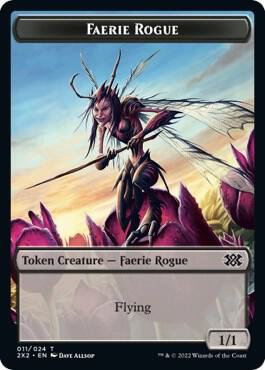 Faerie Rogue // Eldrazi Scion Double-Sided Token