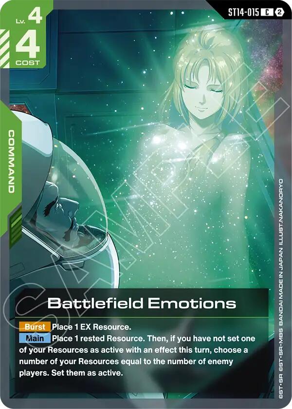 Battlefield Emotions - ST14-015 [Starter Deck 14: Heavy Dominion]