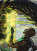 Necrogen Communion Art Card (Gold-Stamped Signature)