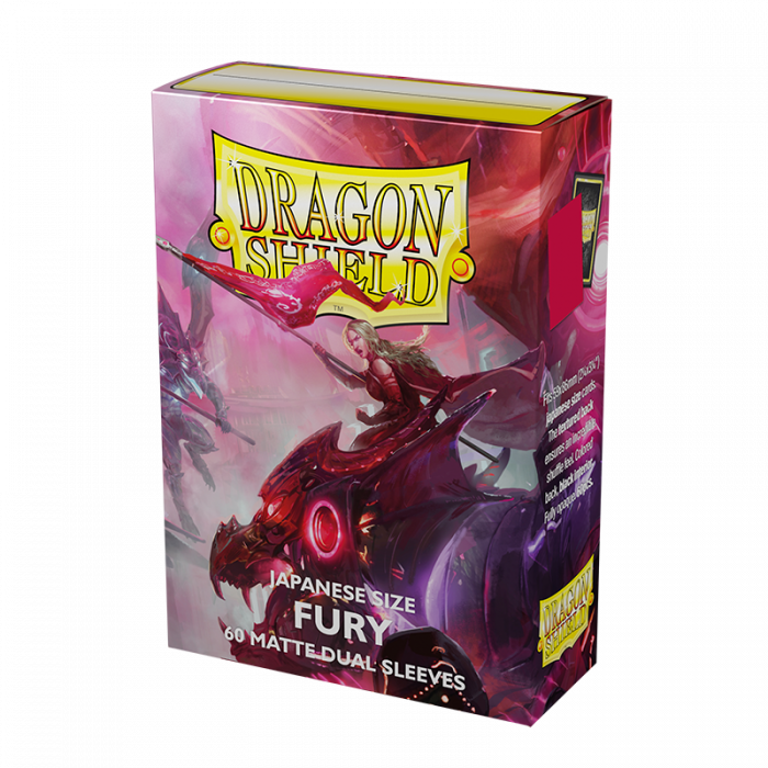 Dragon Shield Japanese Card Sleeves - Box 60 - Dual Matte Fury