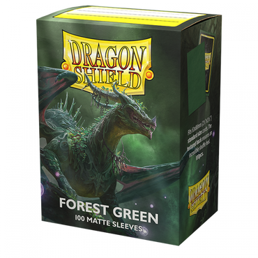 Dragon Shield Japanese Card Sleeves - Box 60 - Forest Green Matte