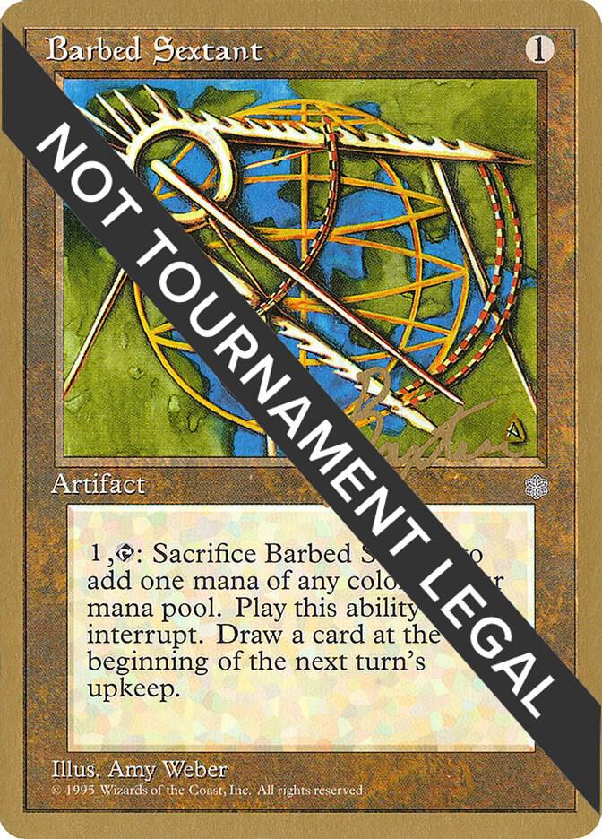 Barbed Sextant - 1996 George Baxter (ICE)