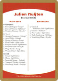 2004 Julien Nuijten Decklist Card