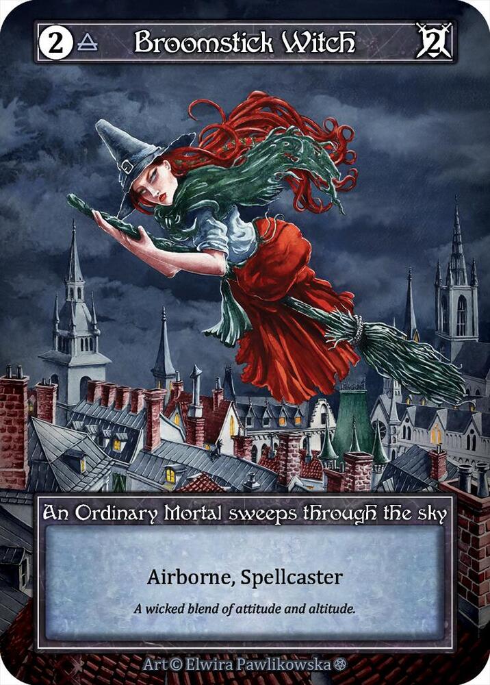 Broomstick Witch (Foil)