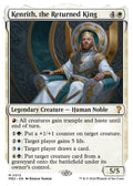 Kenrith, the Returned King (White Border)