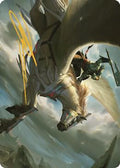 Cleaving Skyrider Art Card (Gold-Stamped Signature)