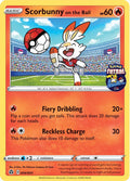 Scorbunny on the Ball - 004/005 (Pokemon Futsal)