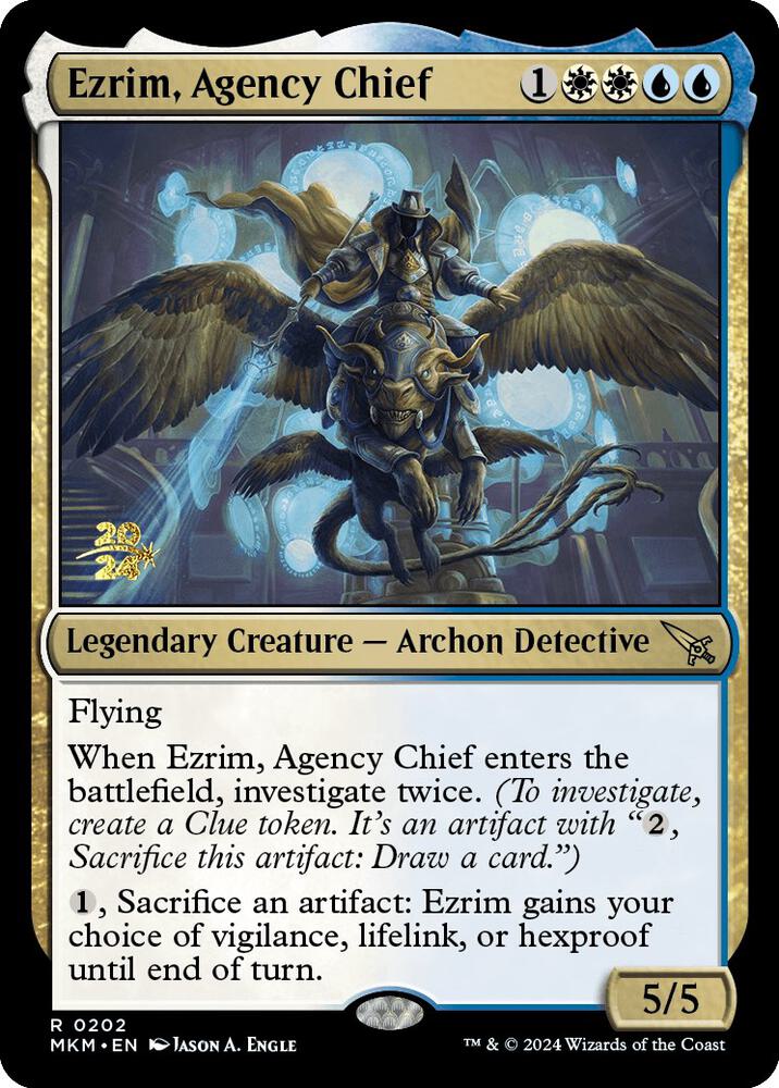 Ezrim, Agency Chief
