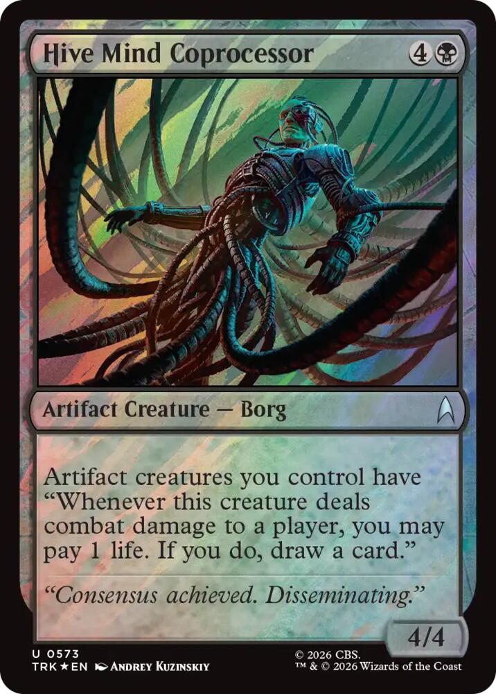 Hive Mind Coprocessor (Surge Foil) [Star Trek]