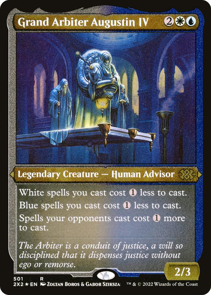 Grand Arbiter Augustin IV (Foil Etched) [Double Masters 2022]