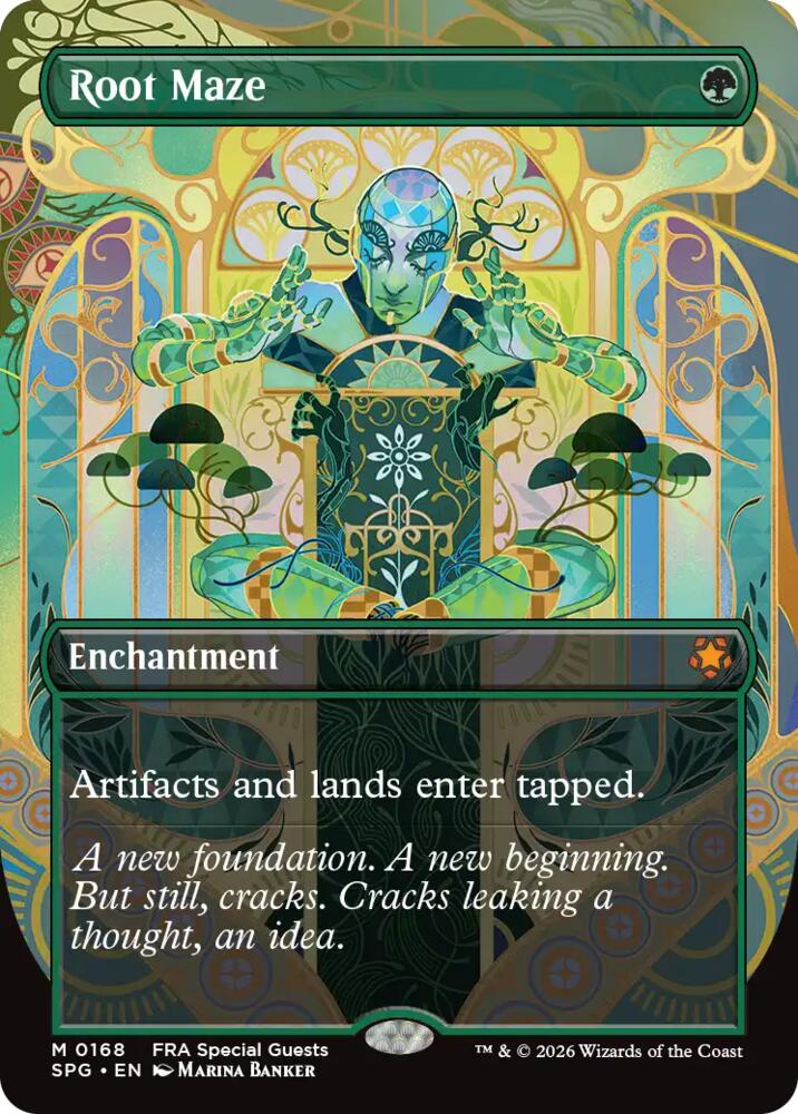 Root Maze (Borderless)