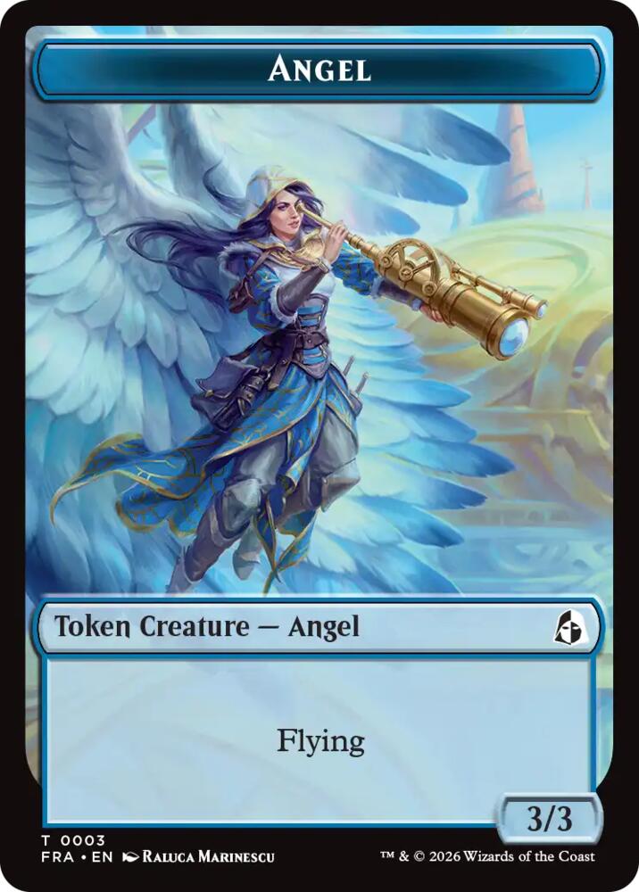 Angel (0003) // Beast Double-Sided Token [Reality Fracture]