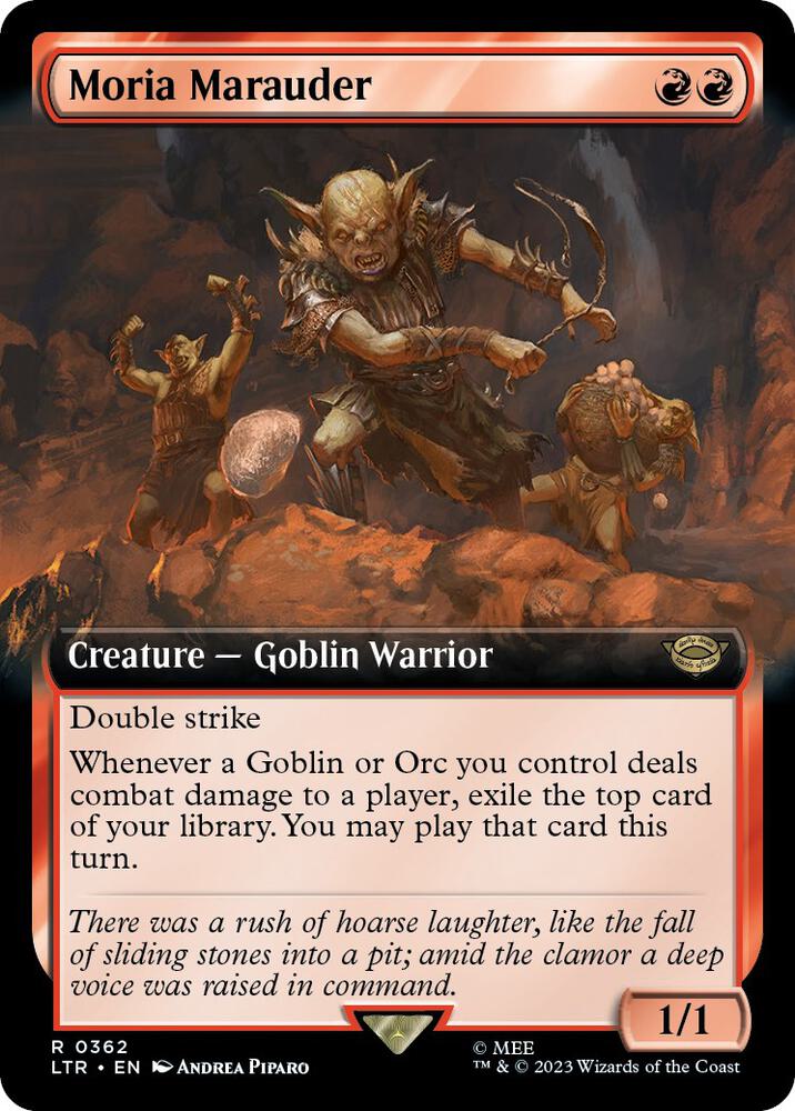 Moria Marauder (Extended Art)