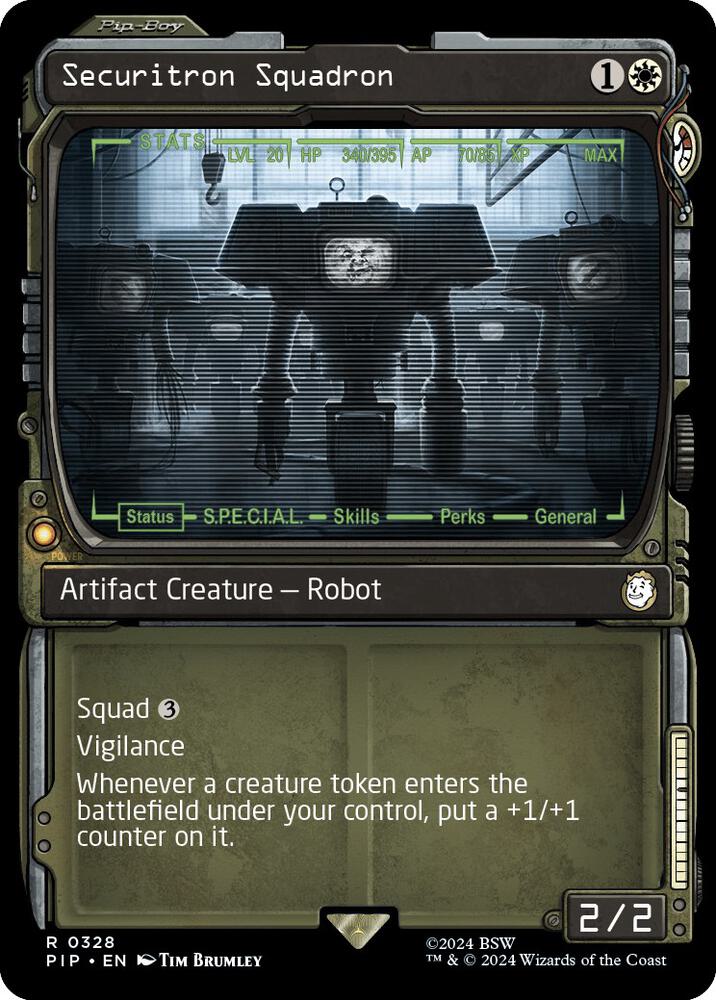 Securitron Squadron (Showcase)