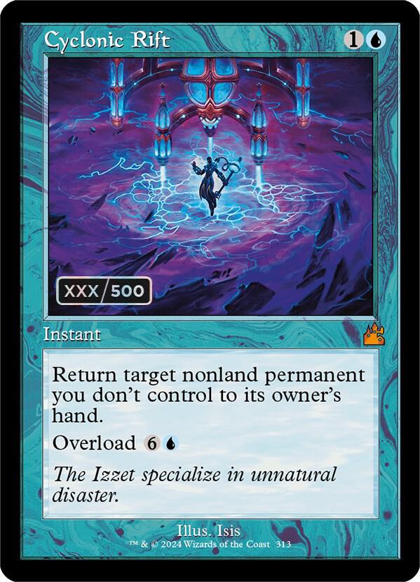 Cyclonic Rift (Retro Frame) (Serial Numbered)