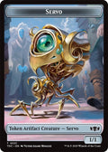 Servo // Warrior Double-Sided Token