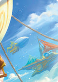 Puffin, Full Steam Ahead // Marlynn, Treasure Hunter Double Sided Art Card (Middle Right)