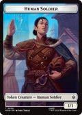 Human Soldier // On An Adventure Double-Sided Token