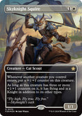 Skyknight Squire (Borderless) (Mana Foil)