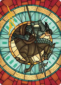 Tori D'Avenant, Fury Rider Art Card (Gold-Stamped Signature)