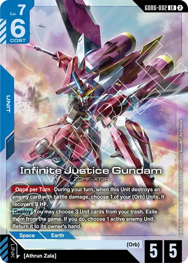 Infinite Justice Gundam - GD06-002 [Stardust Trails]