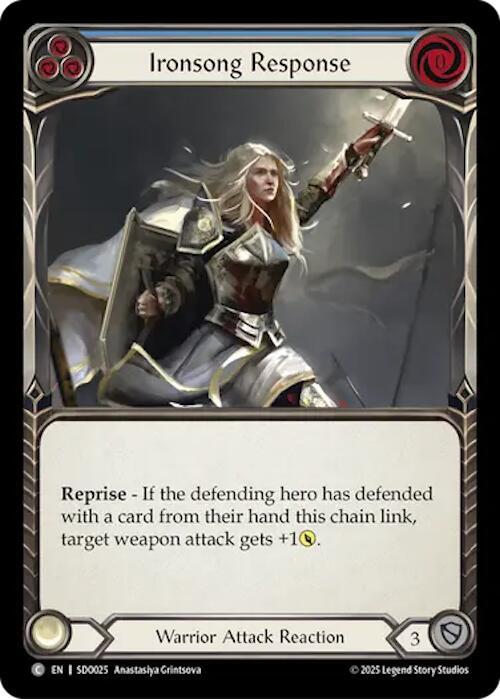 Ironsong Response (Blue)