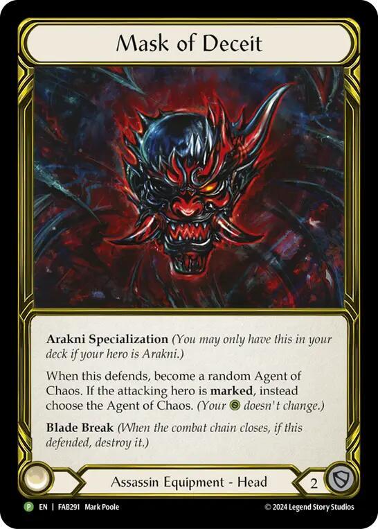 Mask of Deceit - FAB291