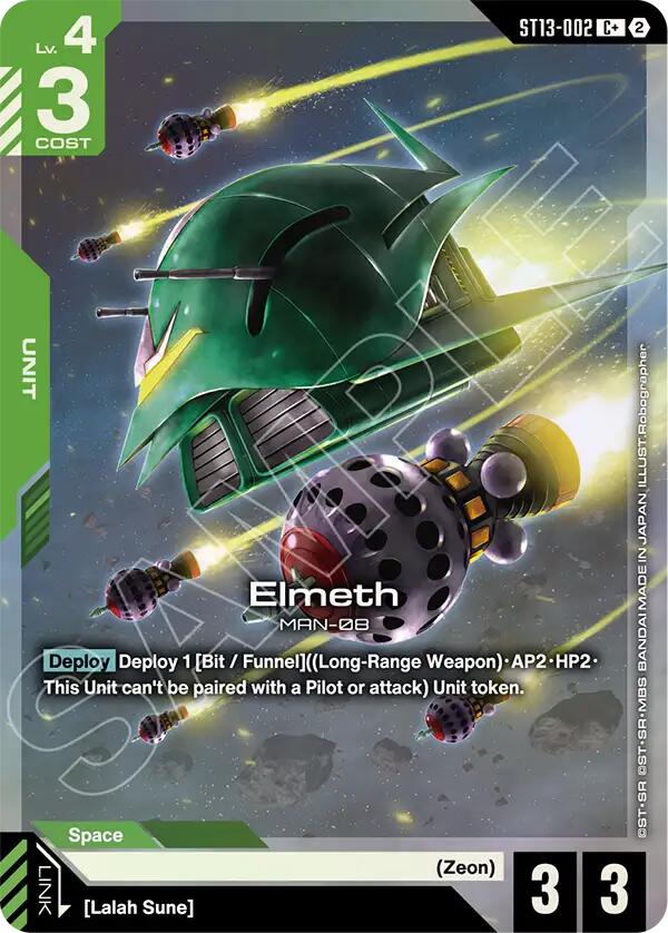 Elmeth (C+) - ST13-002 [Starter Deck 13: Silent Barrage]