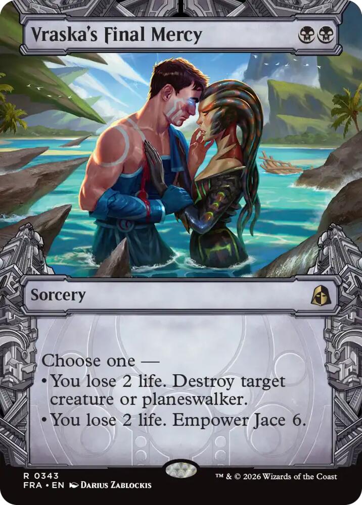 Vraska's Final Mercy (Showcase) [Reality Fracture]