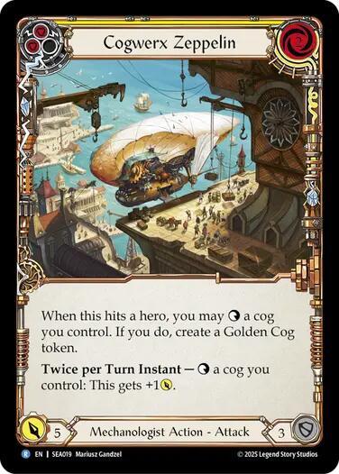 Cogwerx Zeppelin (Yellow)