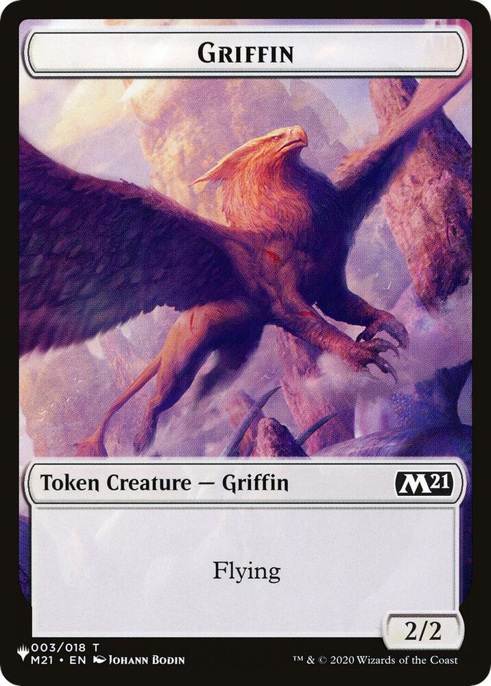 Griffin // Warrior Double-sided Token