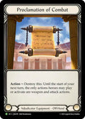 Proclamation of Combat - JDG078