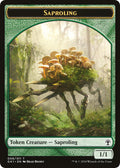 Saproling // Wurm Double-Sided Token