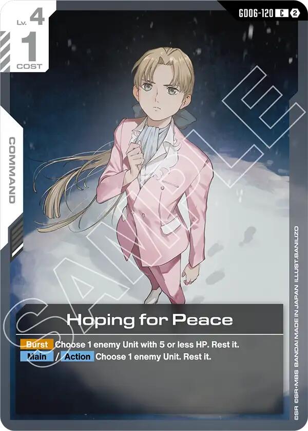 Hoping for Peace - GD06-120 [Stardust Trails]